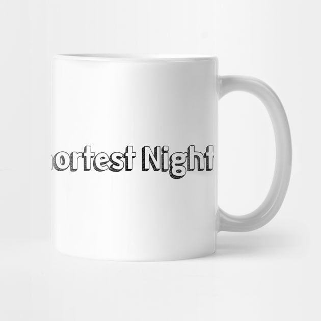 Longest Day, Shortest Nigt // Typography Design by Aqumoet